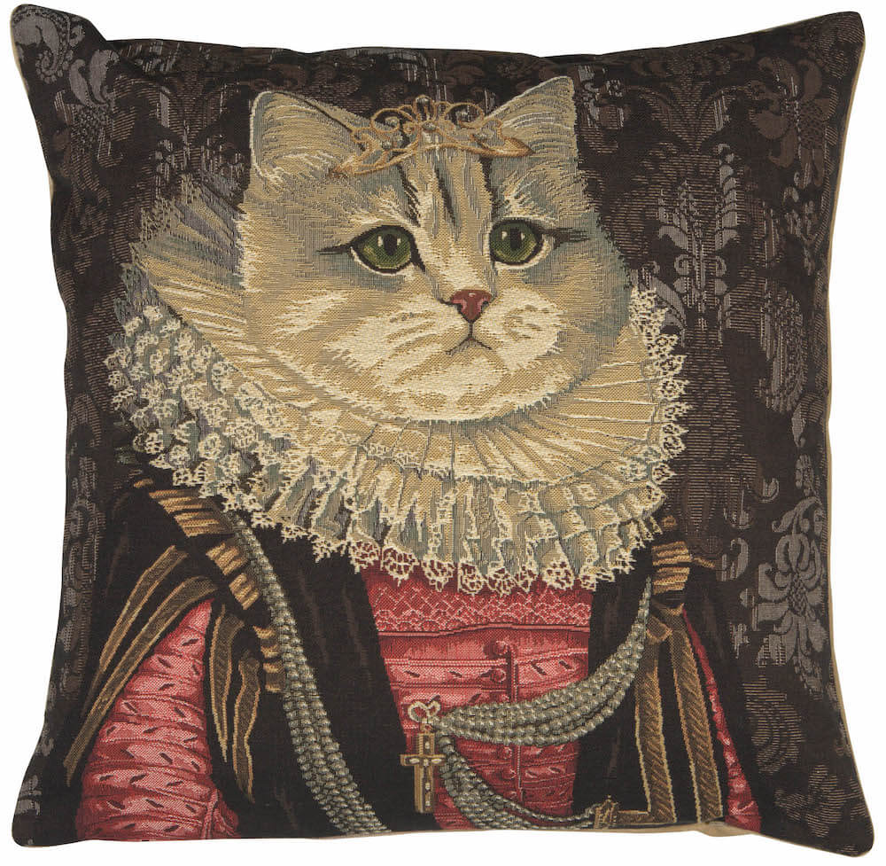 Cat With Crown C European Pillow Cover 