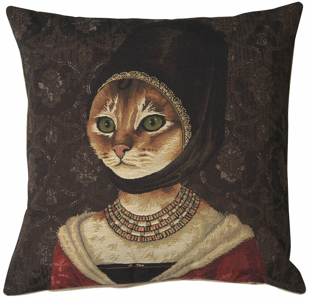 Cat With Hat A European Pillow Cover 