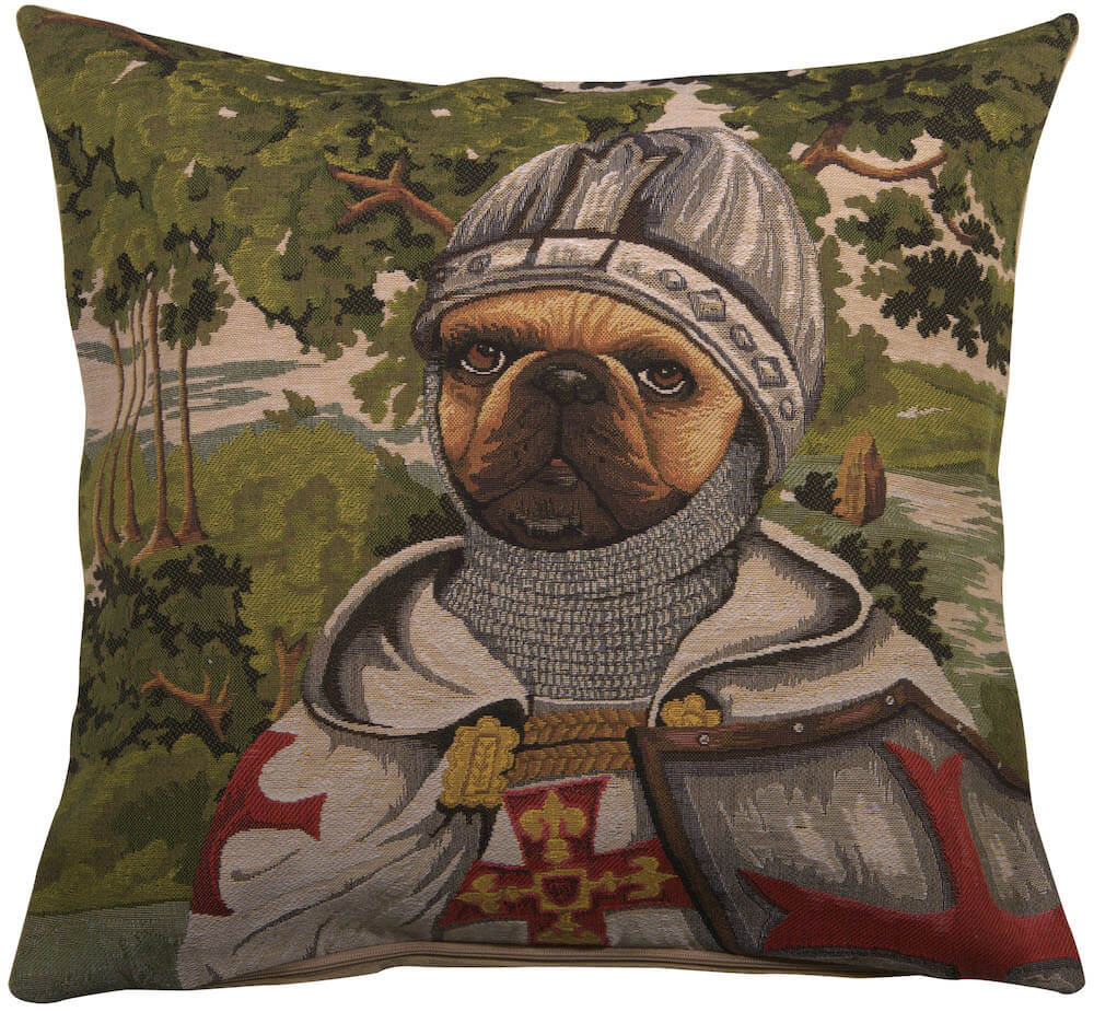 Chien Lancelot European Pillow Cover 
