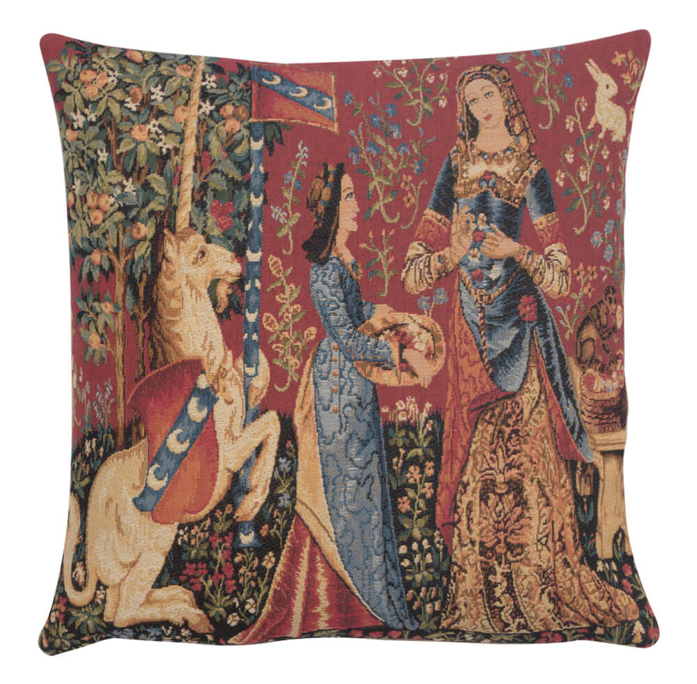 Medieval Smell European Pillow Cover 