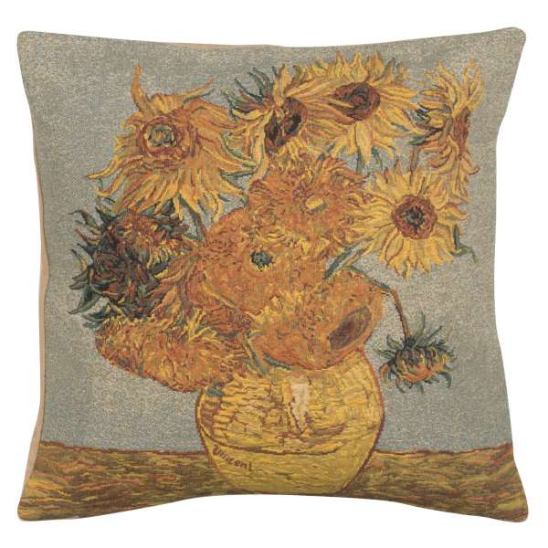 Van Goghs Sunflower III European Pillow Cover 