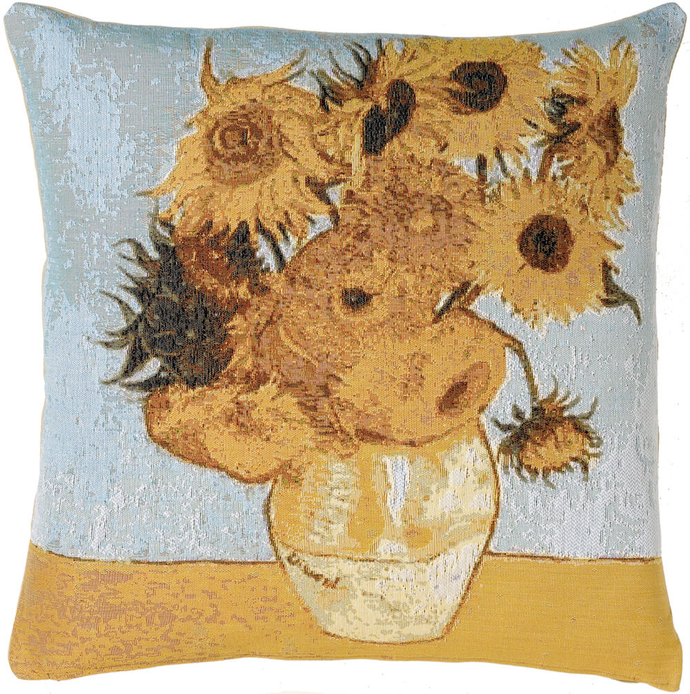 Sunflowers by Van Gogh French Pillow Cover 