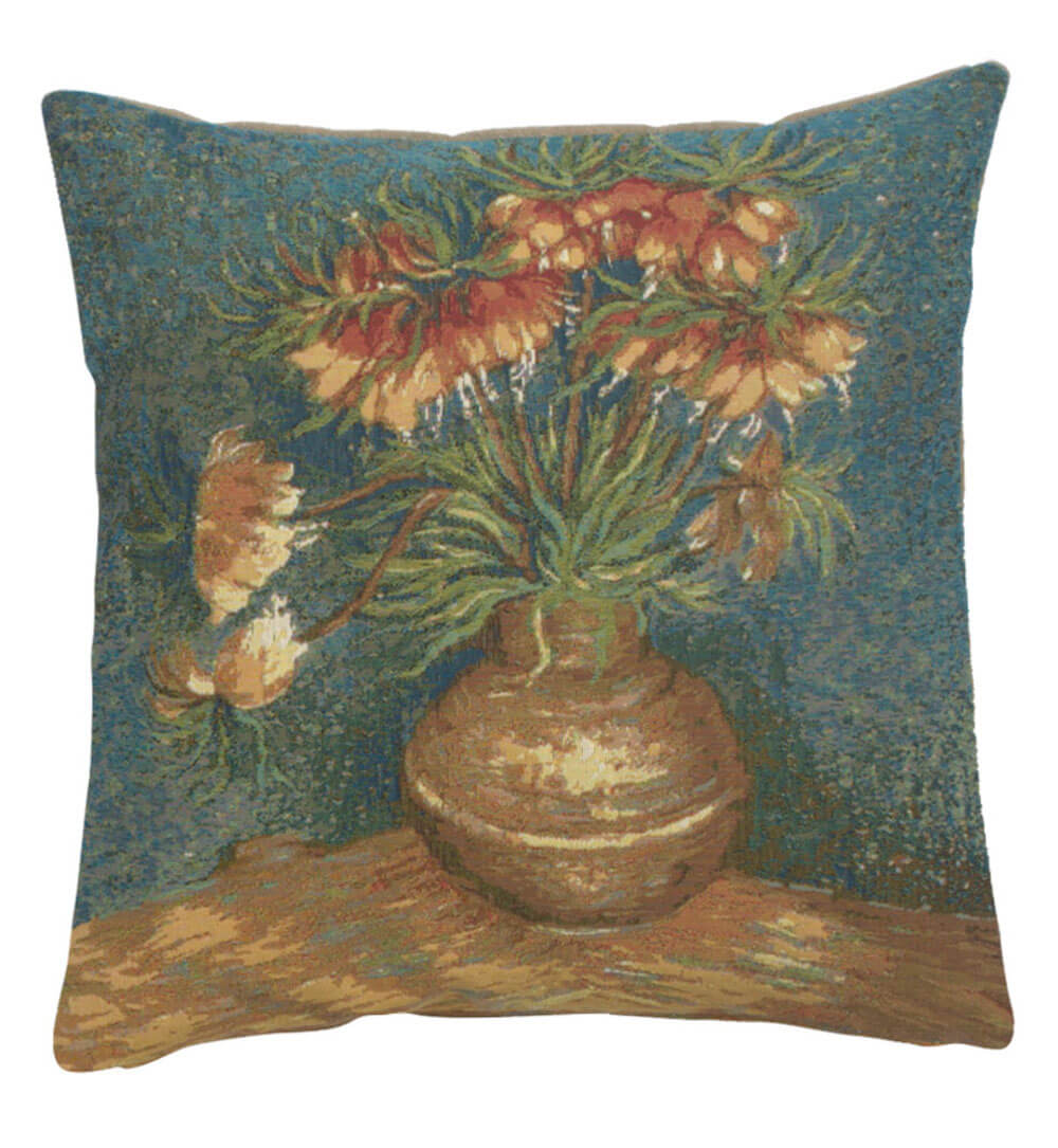 Lilies by Van Gogh French Pillow Cover 