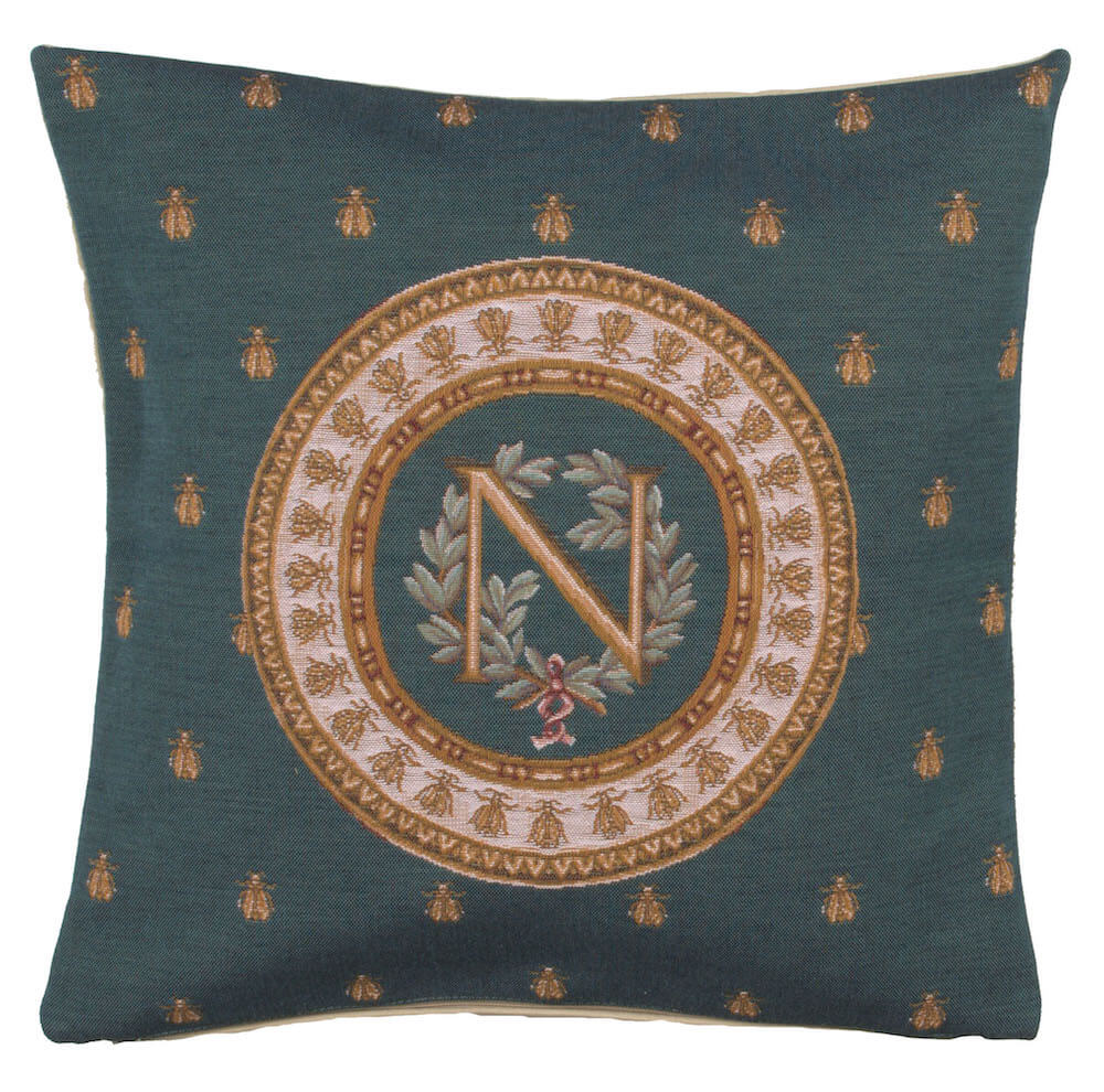 Blue Napoleon French Pillow Cover 