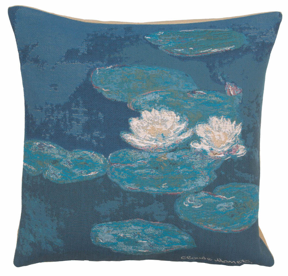 Monets Lily Pads European Pillow Cover 