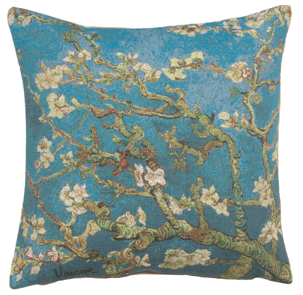 Van Goghs Almond Blossoms European Pillow Cover 