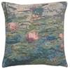 Monets Water Lilies II European Pillow Cover 