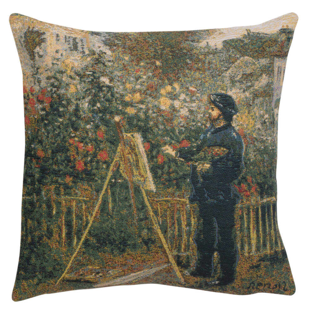 Monet Painting European Pillow Cover 