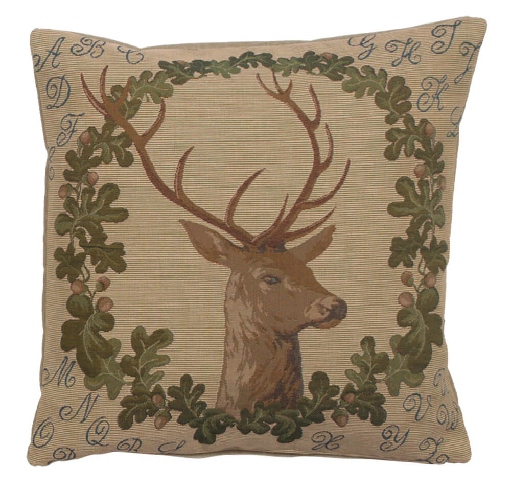 ABC Stag French Pillow Cover 