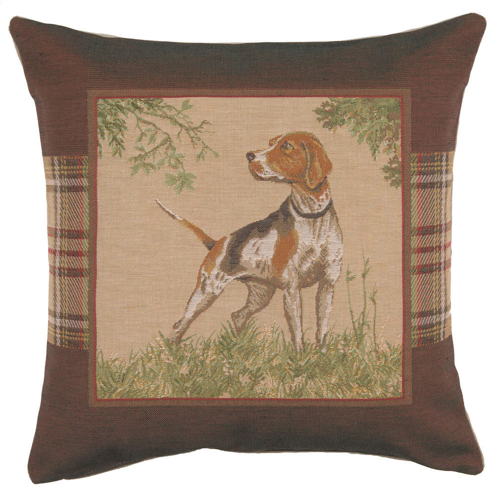 Dog Pointer French Pillow Cover 