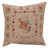 Heart Rabbit Alice In Wonderland French Pillow Cover 