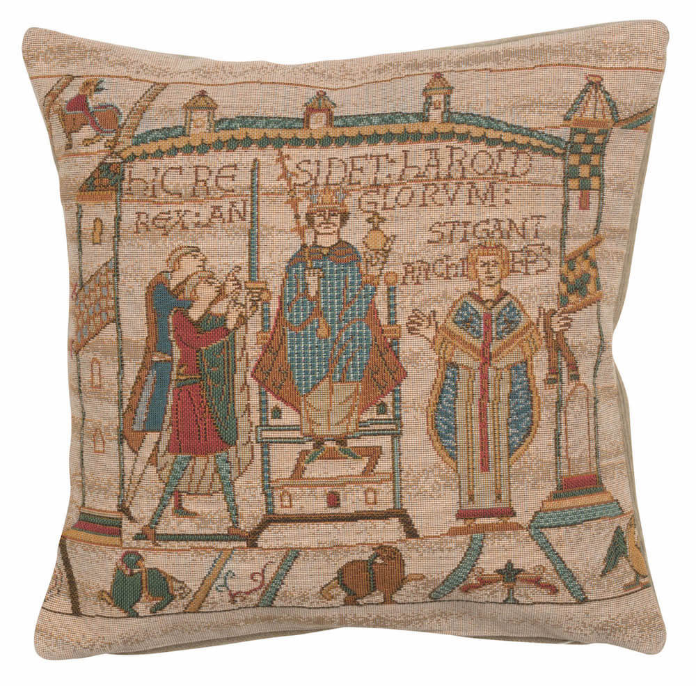 Bayeux Cathedral French Pillow Cover 