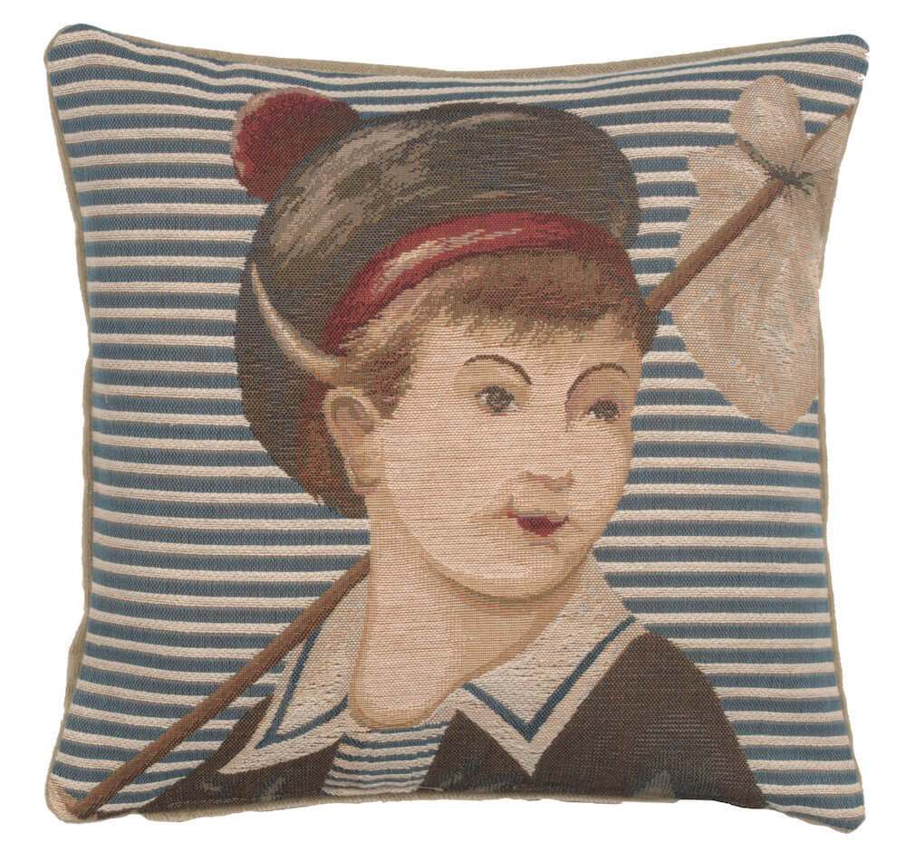 Ships Boy French Pillow Cover 
