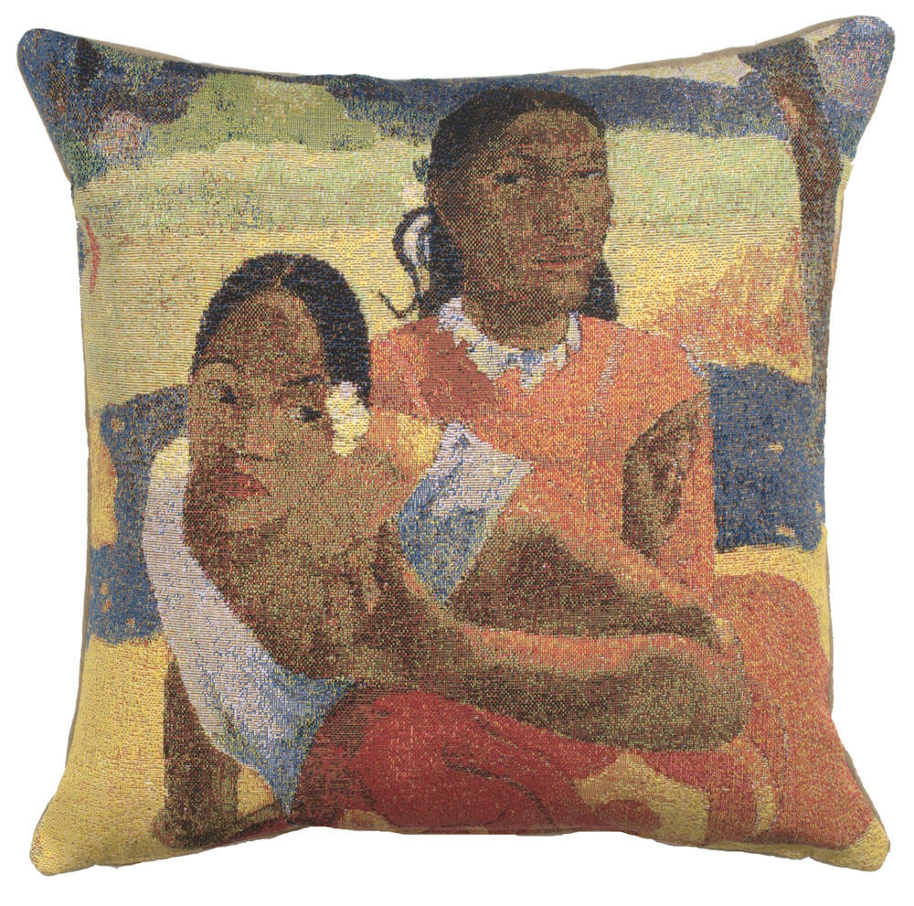 Gauguin II Young Ladies French Pillow Cover 