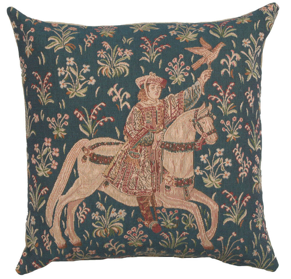 The Rider I French Pillow Cover 