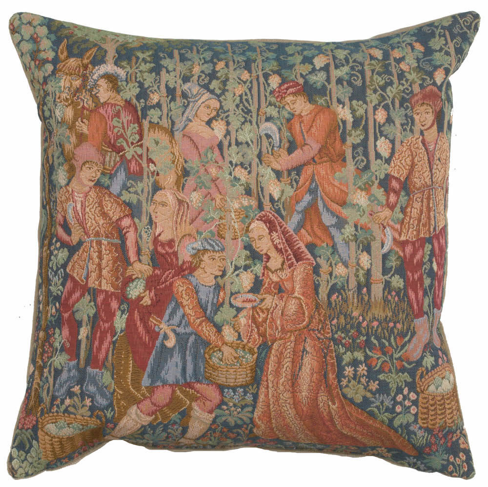 Wine Making  French Pillow Cover 