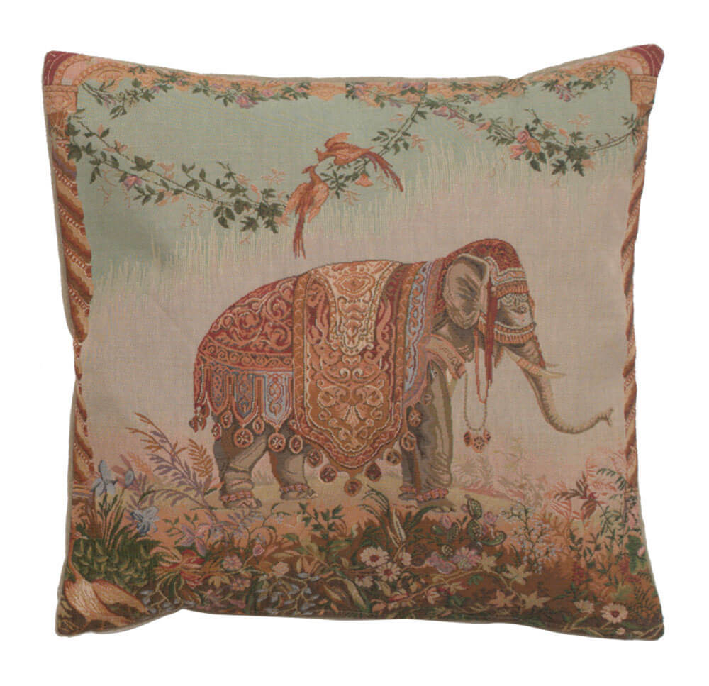 Elephant I French Pillow Cover 