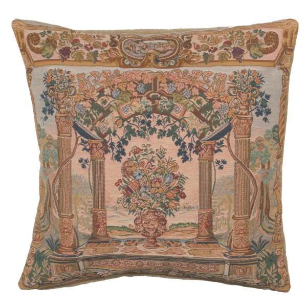 Terrasse with Columns French Pillow Cover 