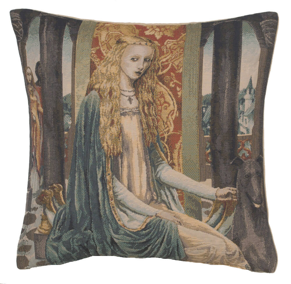 Lady I European Pillow Cover 