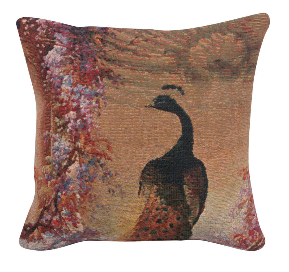 Peacock I European Pillow Cover 
