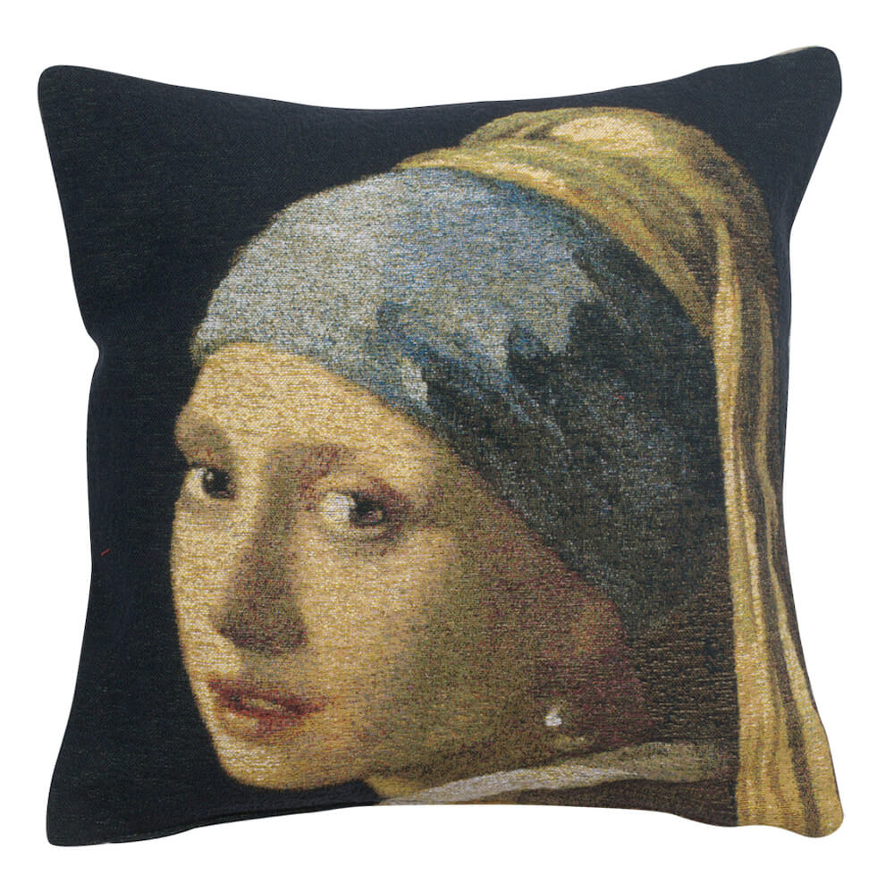 Girl with Pearl Earring I European Pillow Cover 