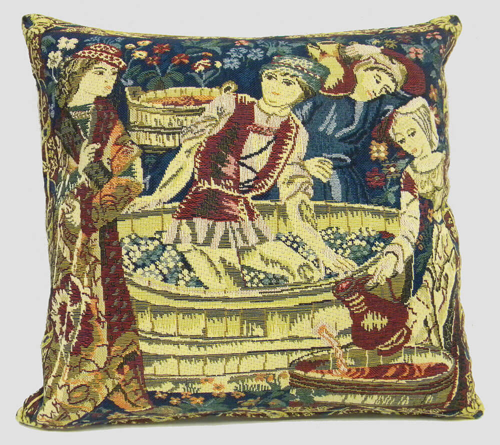Medieval  European Pillow Cover 