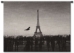 Eiffel Tower B&W I Wall Tapestry - P-1002-S