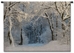 Snowy Forest Wall Tapestry - P-1006-S