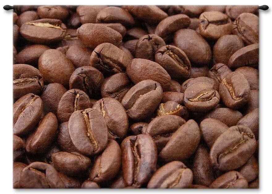 Coffee Beans II Wall Tapestry Carolina, USAwoven, Cotton, Hanging, Tapestries, Tapestry, Wall, Woven, Photograph, Photography, Exclusive, tapestries, tapestrys, hangings, and, the