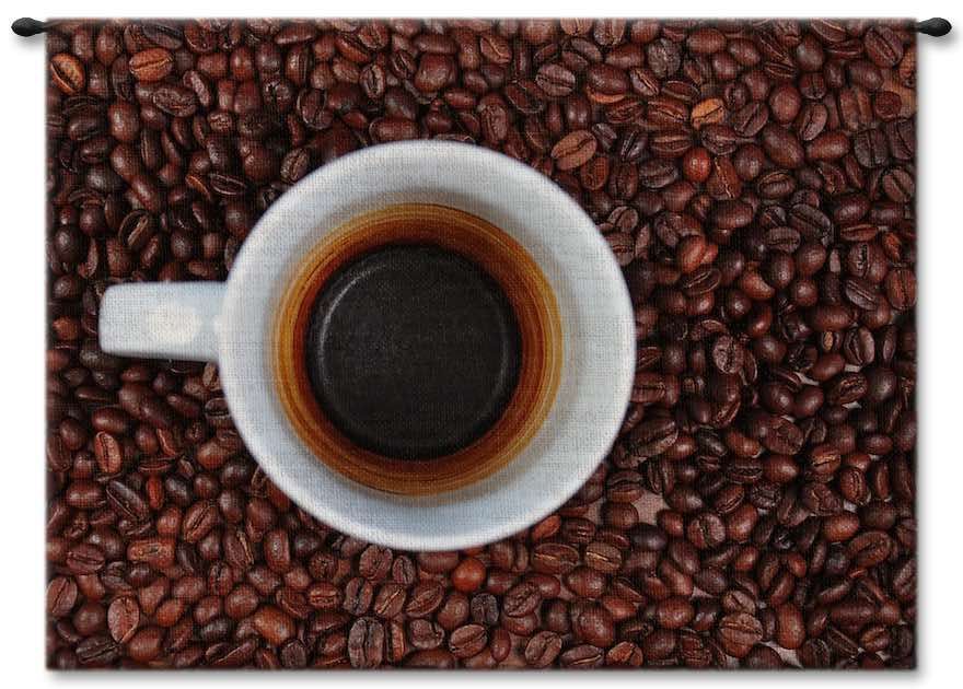 Cup of Joe Coffee II Wall Tapestry Carolina, USAwoven, Cotton, Hanging, Tapestries, Tapestry, Wall, Woven, Photograph, Photography, Exclusive, tapestries, tapestrys, hangings, and, the