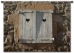 Heart Shutters Wall Tapestry - P-1046-S