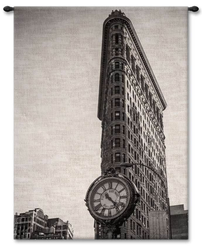 Flatiron I Wall Tapestry Carolina, USAwoven, Cotton, Hanging, Tapestries, Tapestry, Wall, Woven, Photograph, Photography, Exclusive, New York, tapestries, tapestrys, hangings, and, the
