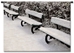 Winter Bench Wall Tapestry - P-1079-S