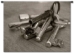 Silver Keys Wall Tapestry - P-1086-S