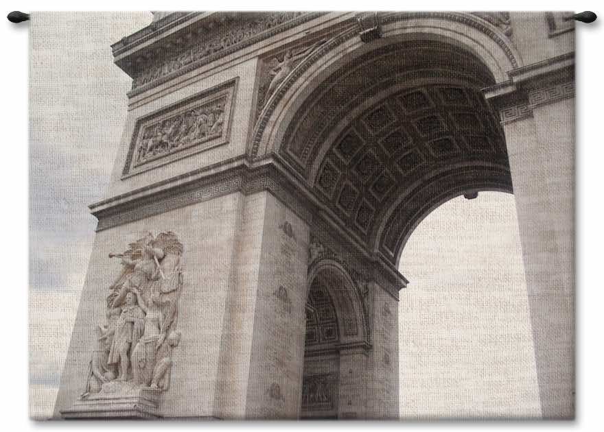 Arc de Triomphe Wall Tapestry Carolina, USAwoven, Cotton, Hanging, Tapestries, Triumph, Tapestry, Wall, Woven, Photograph, Photography, Exclusive, tapestries, tapestrys, hangings, and, the