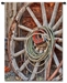 Deadman Ranch Wagon Wheel Wall Tapestry - P-1108-S