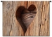 Wooden Heart Wall Tapestry - P-1114-S