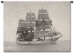 Maiden Voyage B&W Wall Tapestry - P-1141-S