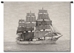 Maiden Voyage B&W Wall Tapestry - P-1141-S