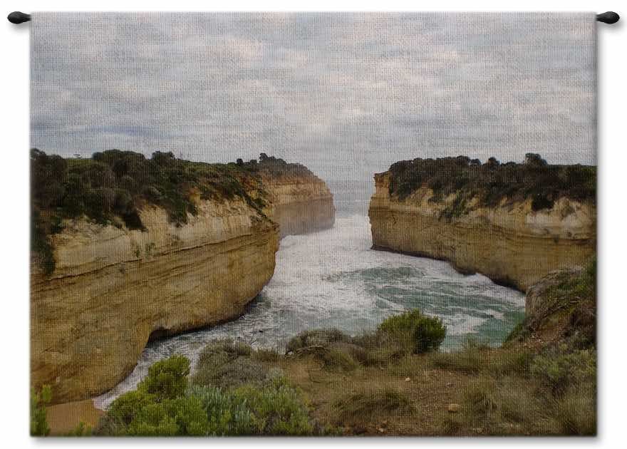 Australian Cliffs of Victoria Wall Tapestry Carolina, USAwoven, Cotton, Hanging, Tapestries, Tapestry, Wall, Woven, Photograph, Photography, Exclusive, tapestries, tapestrys, hangings, and, the