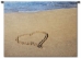 Drawn in the Sand II Wall Tapestry - P-1194-S