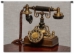 Vintage Telephone Wall Tapestry - P-1224-S