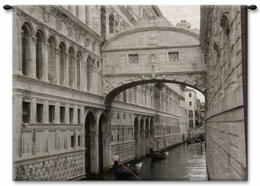 Bridge of Sighs Venice III Wall Tapestry Carolina, USAwoven, Cotton, Hanging, Tapestries, Tapestry, Wall, Woven, Photograph, Photography, Exclusive, tapestries, tapestrys, hangings, and, the