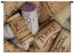 Wine Corks II Wall Tapestry - P-1254-S