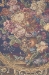 Floral Composition in Dark Blue Italian Wall Tapestry - W-155-11