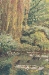 Lake Giverny Left Panel Belgian Wall Tapestry - W-1671
