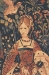 Lady and Demoiselle Belgian Wall Tapestry - W-1697