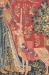 Dame a La Licorne Sens du Toucher Belgian Wall Tapestry - W-2179