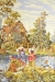 Washing by the Lake Italian Wall Tapestry - W-300-16