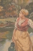 Hailing the Ferryman French Wall Tapestry - W-3635